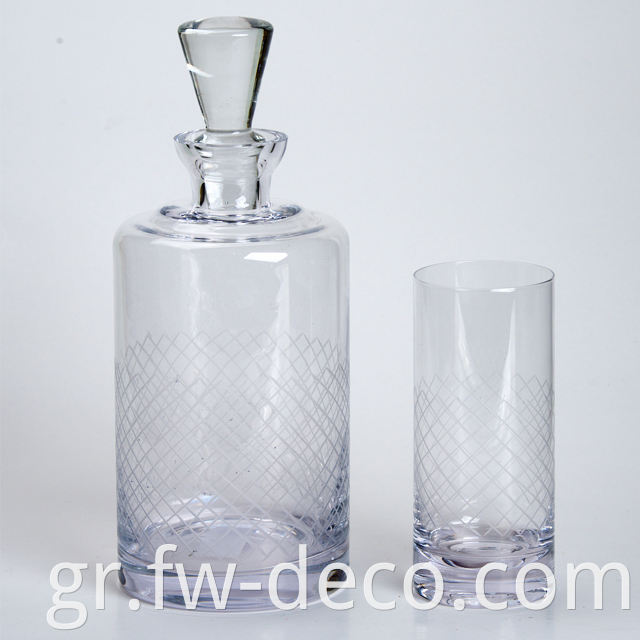 glass decanter